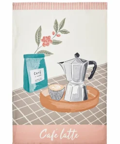 Coucke Kjøkkenhåndkle Cafe Latte 50x76