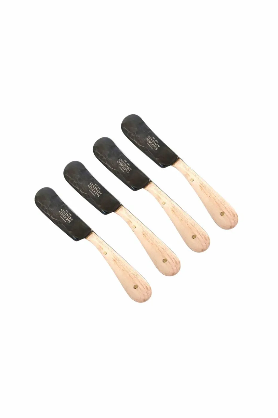 Culinary Concepts London Blonde Oak Sett med fire smørkniver/spredere