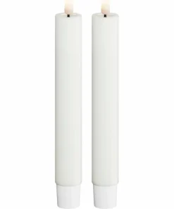 DeluxeHomeart LED-kronelys 2,2x15 cm 2 stk