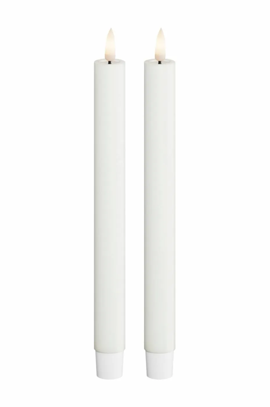 DeluxeHomeart LED-kronelys 2,2x24 cm 2 stk