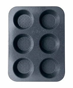 Denby Muffinsform Denby Quantanium Finish 6 kopper