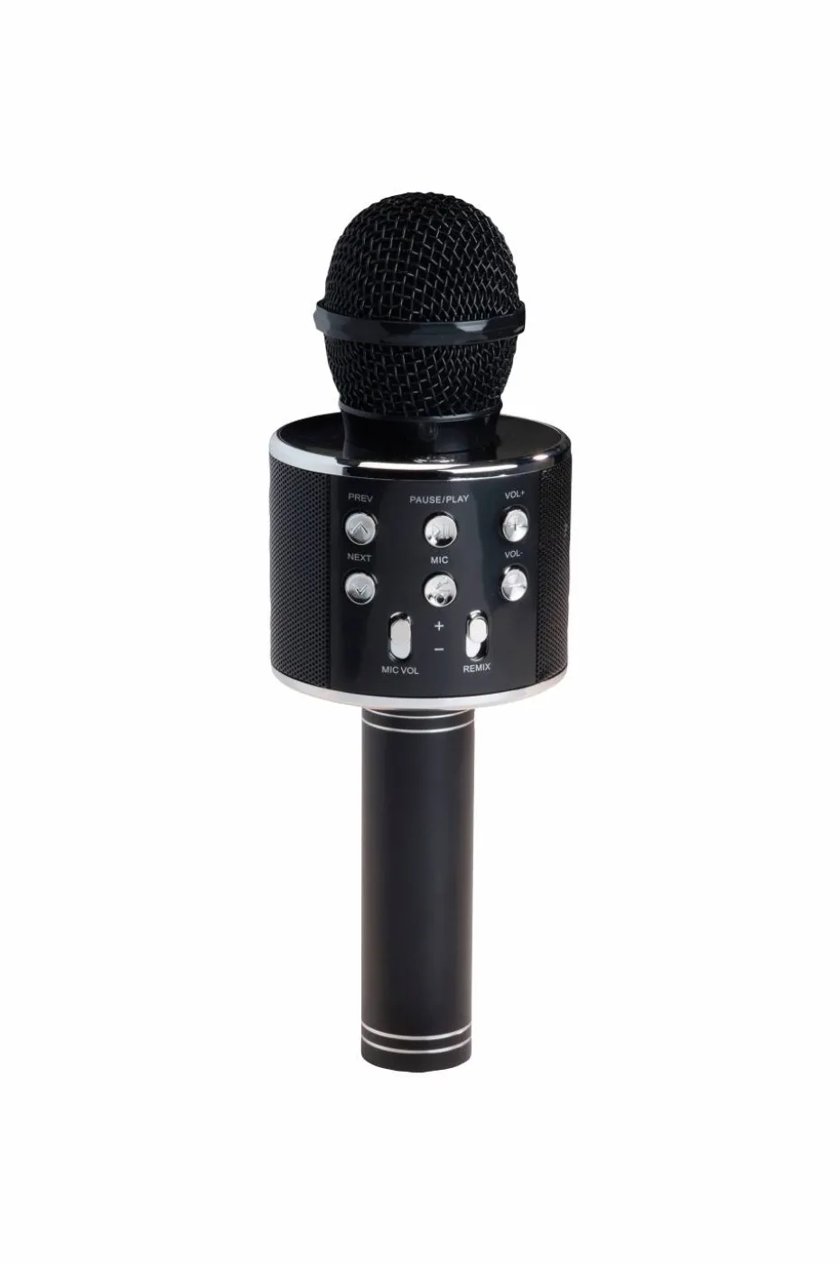 Denver Bluetooth-karaokemikrofon med innebygd høyttaler, svart