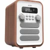 Denver FM/DAB+ Radio Bluetooth Tre/hvit