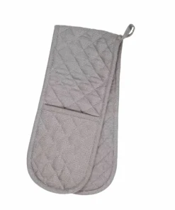 Dexam Double Oven Glove Love Colour - Grå