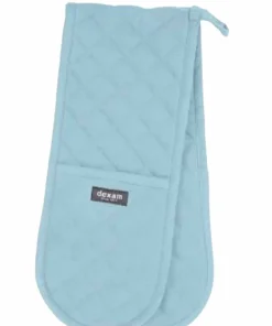 Dexam Double Oven Glove Love Colour by Dexam - Duck Egg