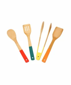 Dexam Verktøysett Bamboo School Of Wok - sett med 4