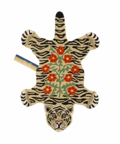 Doing Goods Teppe Floral White Tiger small