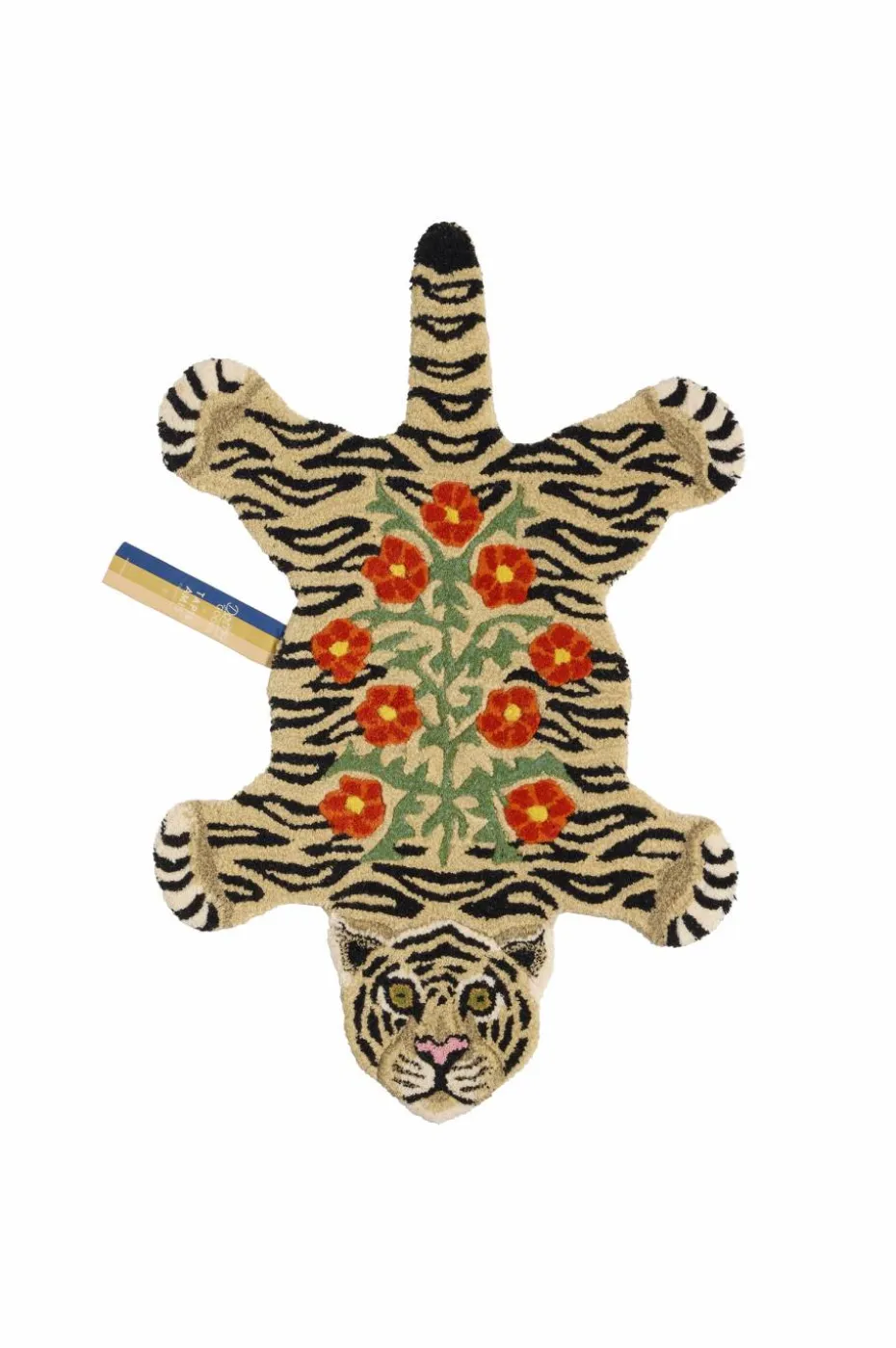 Doing Goods Teppe Floral White Tiger small