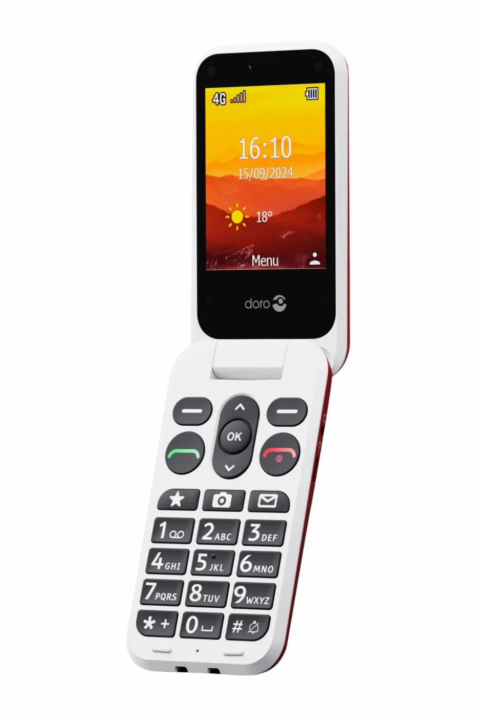Doro Babymobil Leva L31, rød/hvit