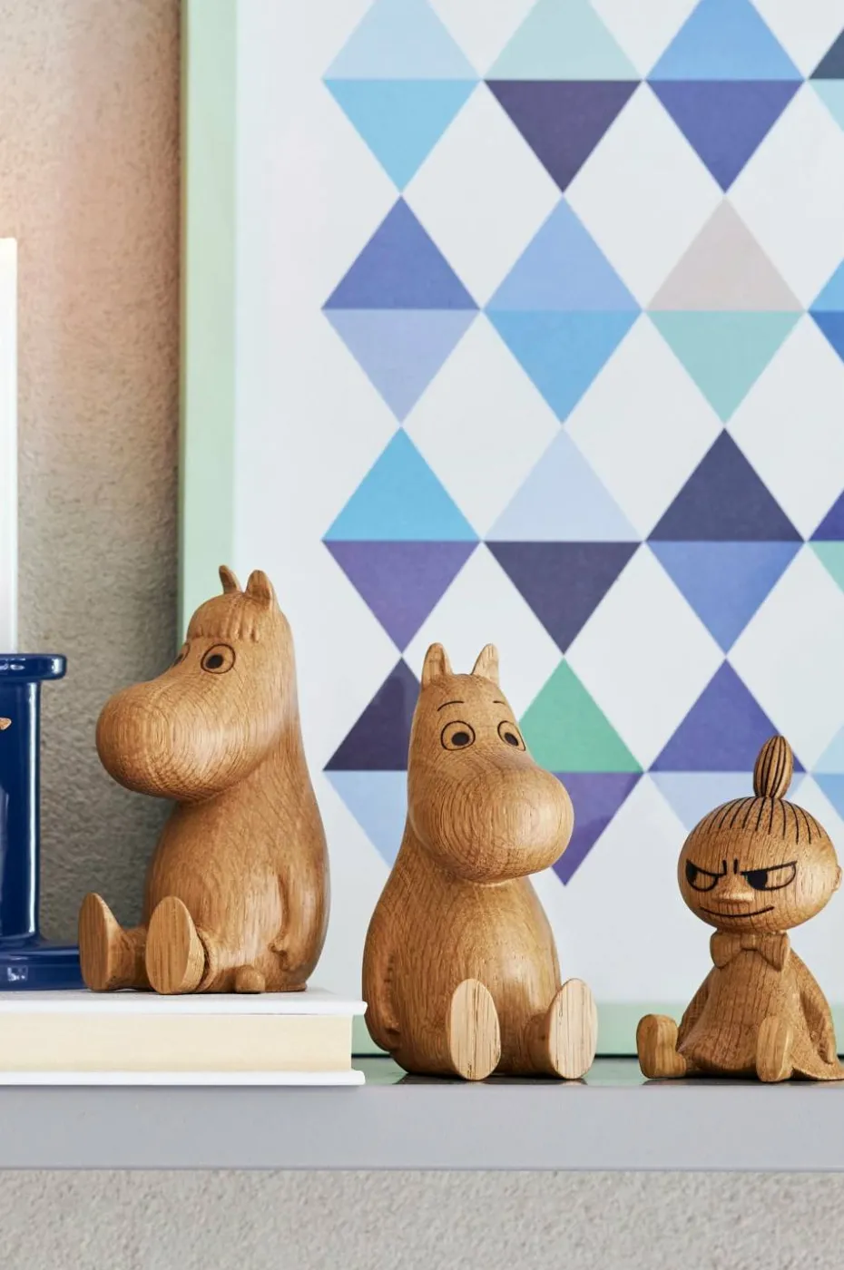 Dsignhouse x Moomin Tre Dekorasjon Mumin Lille My 8 cm