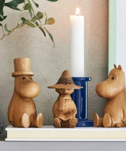 Dsignhouse x Moomin Tre Dekorasjon Muminpappa 10 cm