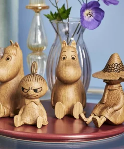 Dsignhouse x Moomin Tre Dekorasjon Mumin Snusmumrikken 9 cm