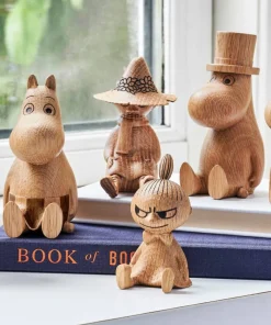 Dsignhouse x Moomin Tre Dekorasjon Mumin Snusmumrikken 9 cm