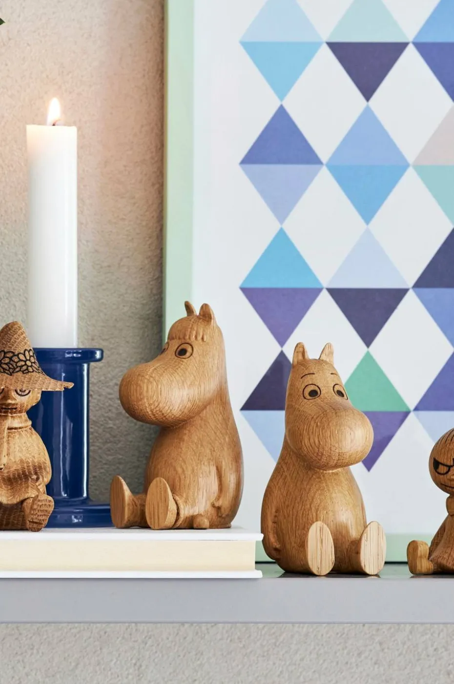 Dsignhouse x Moomin Tredekorasjon Mumin Snorkfrøken 10 cm