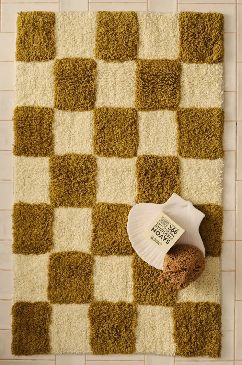Ellos Home Badematte Saga Check