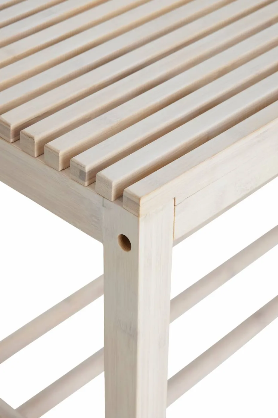 Ellos Home Benk / skohylle Stripe