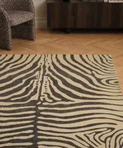 Ellos Home Bomullsteppe Zebra