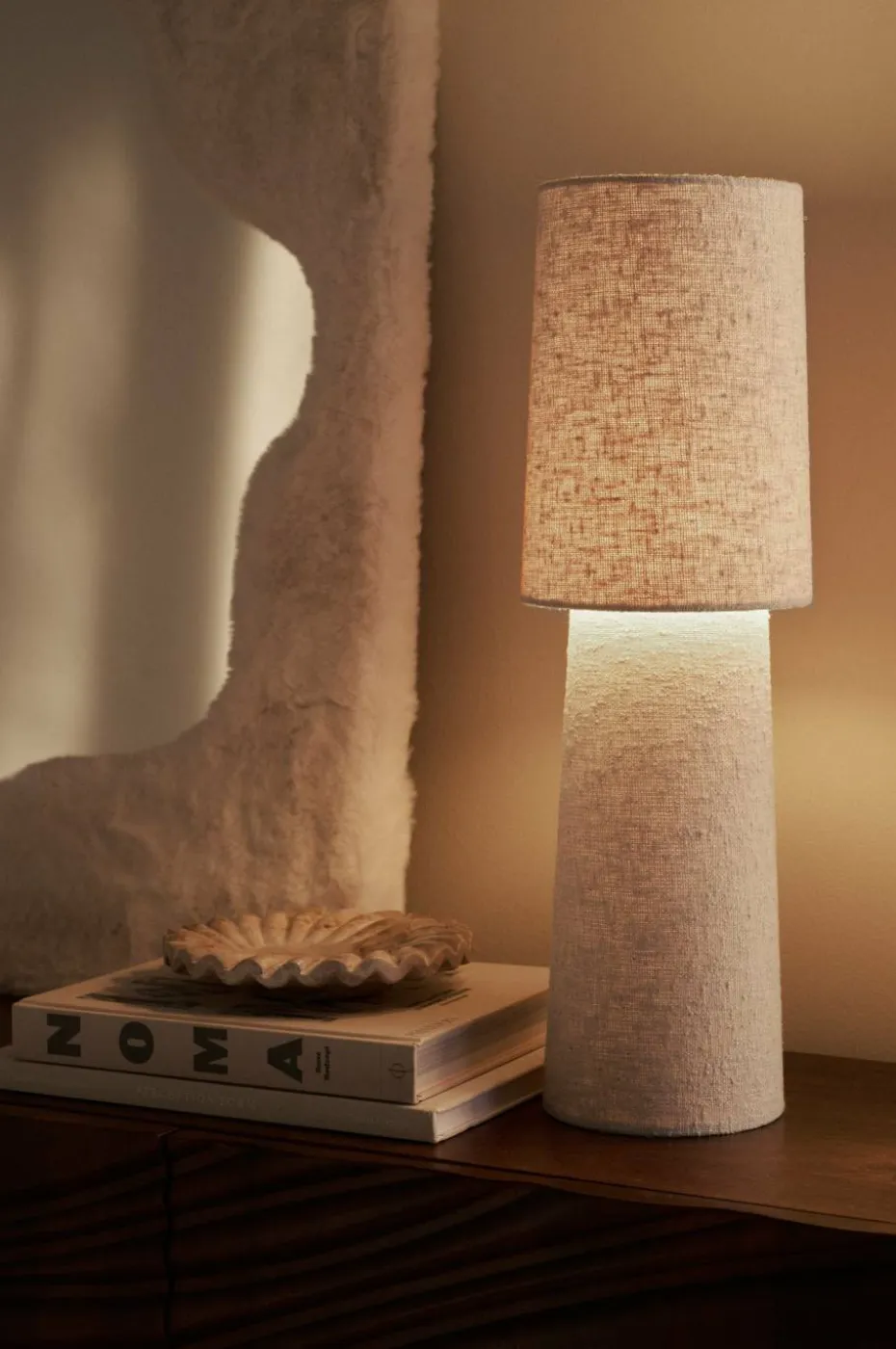 Ellos Home Bordlampe Philo høyde 58 cm