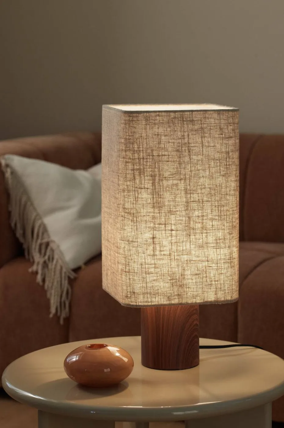 Ellos Home Bordlampe Square