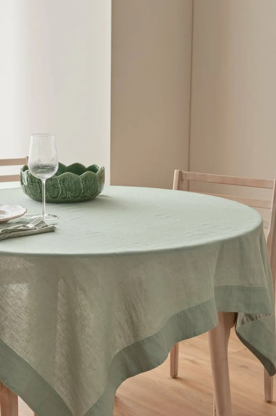 Ellos Home Duk Malva i 100% lin 140x140 cm