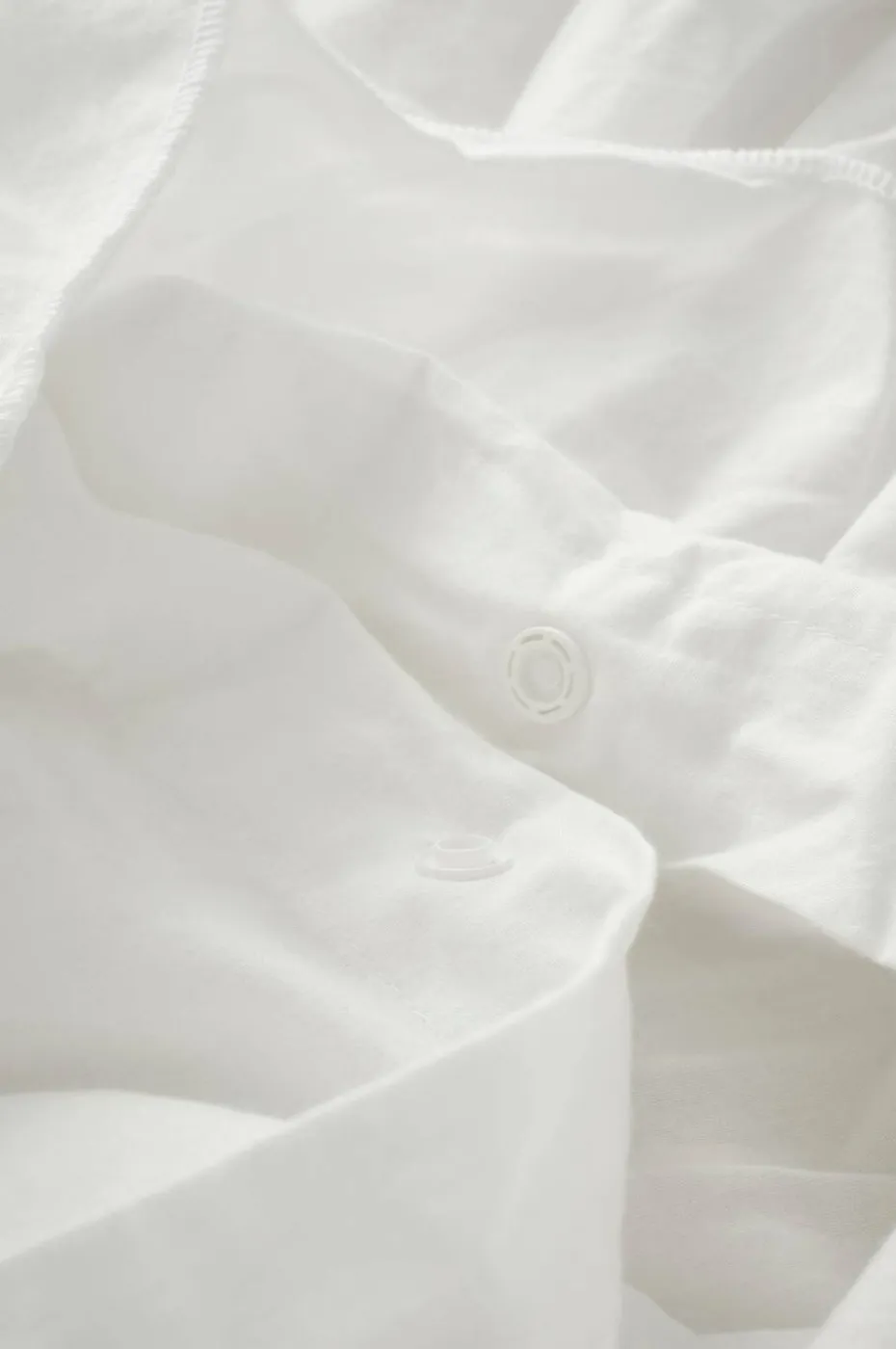 Ellos Home Dynetrekk Juliette Elastic Frill i vasket bomull 2 deler