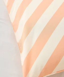 Ellos Home Dynetrekksett Diagonal Stripe i bomull 2 deler