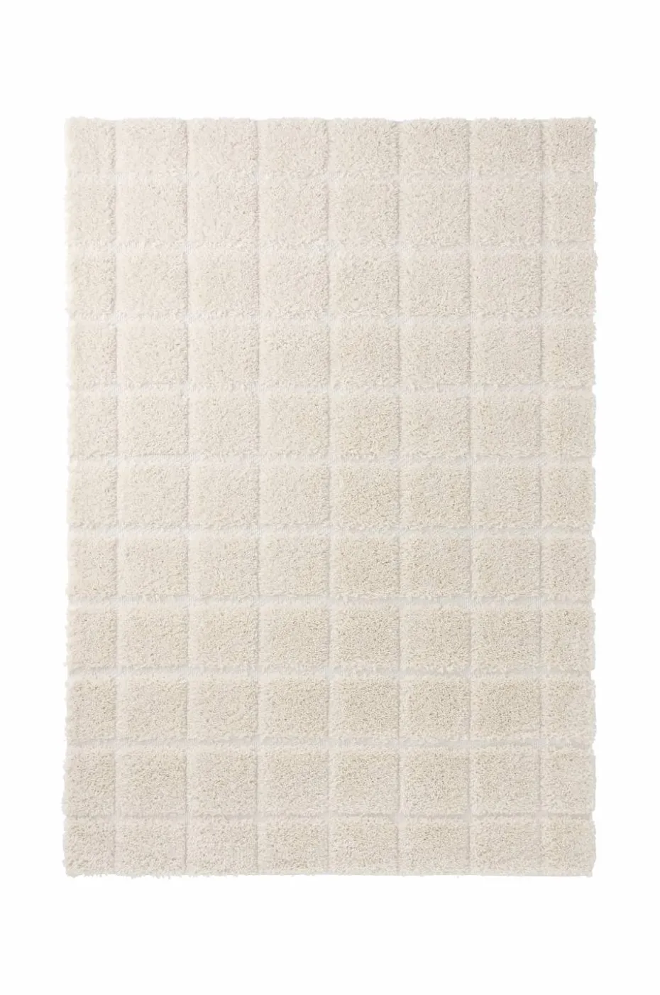 Ellos Home Flossteppe Alba Check Shaggycarpet