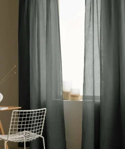 Ellos Home Gardin med løpegang Lara 2-pk