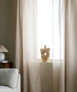 Ellos Home Gardin med løpegang Lara 2-pk
