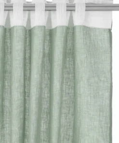 Ellos Home Gardin med multibånd Malva Wide ekstra bred, 1 stk i 100% lin