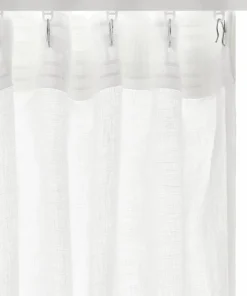 Ellos Home Gardin med multibånd Malva 2-pk i 100% lin