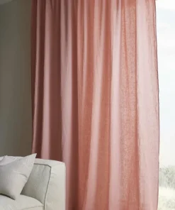 Ellos Home Gardin med multibånd Malva Wide ekstra bred, 1 stk i 100% lin