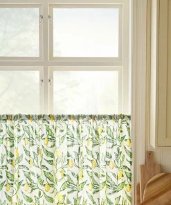 Ellos Home Gardinkappe / kafégardin Jennie Lemon