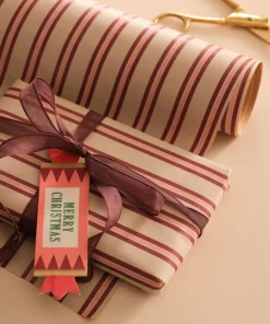 Ellos Home Gavepapir Polka Small Stripe 7 meter