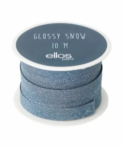Ellos Home Glitterstreng Snow 10 meter