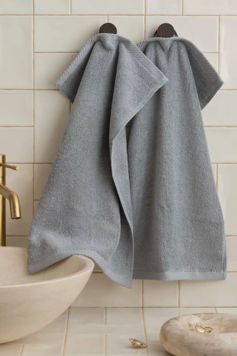 Ellos Home Håndkle Elise 2-pk 30x50