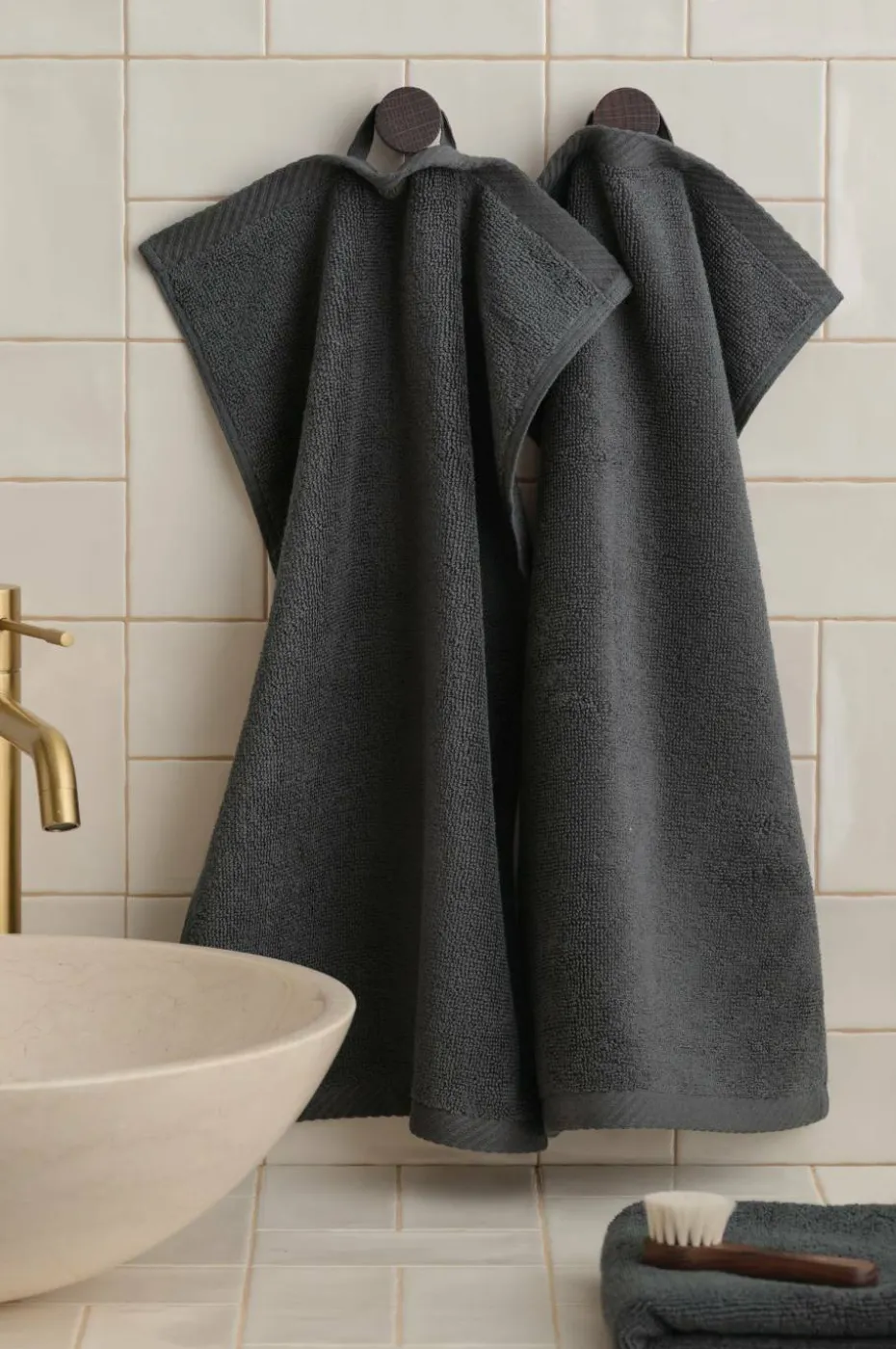 Ellos Home Håndkle Elise 2-pk 30x50