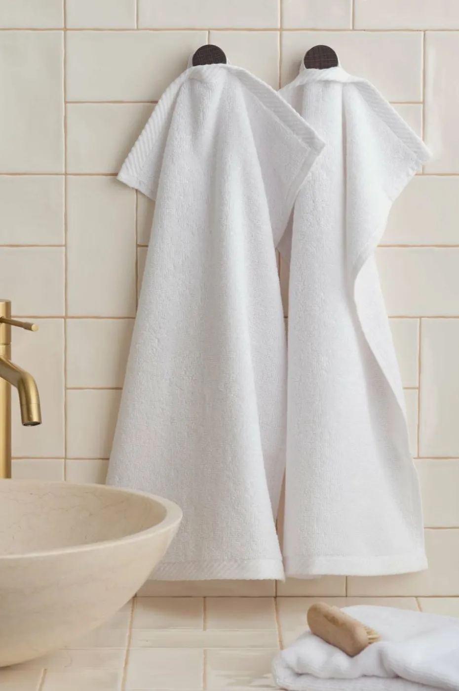 Ellos Home Håndkle Elise 2-pk 30x50