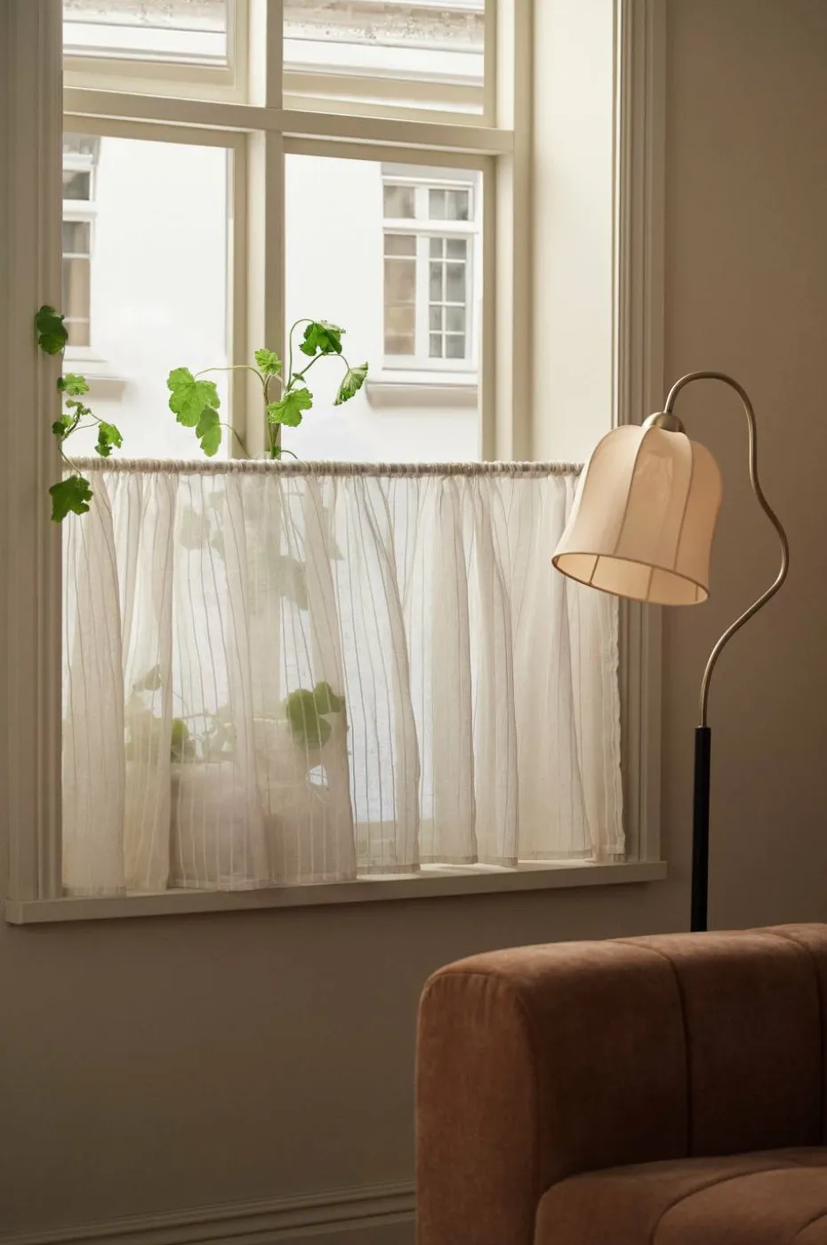 Ellos Home Kafégardin Cornelia Bottom Curtain