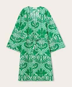 Ellos Home Kimono Juliett Medallion i vasket bomull