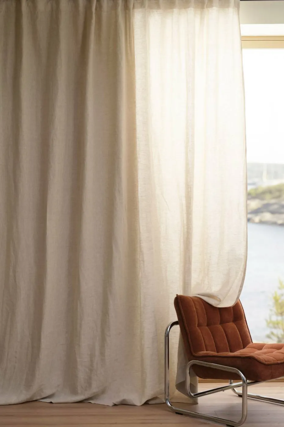 Ellos Home LEAH målbestilt lingardin
