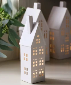 Ellos Home Lyshus Tealight House Noel høyde 26 cm