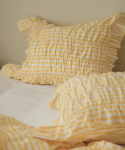 Ellos Home Putetrekk Avery Elastic i bomullspercale