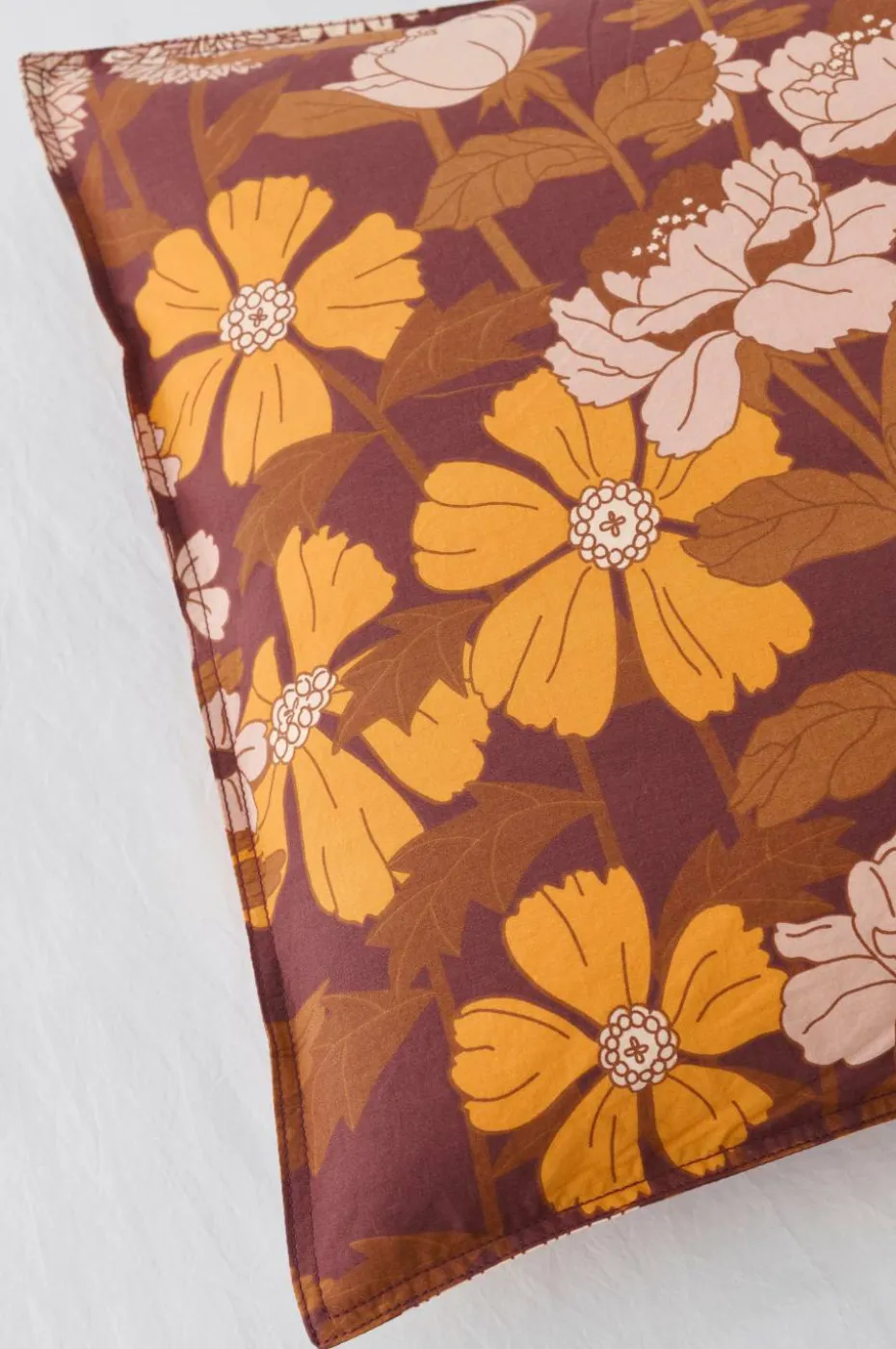 Ellos Home Putetrekk Avery Flower i bomullspercale