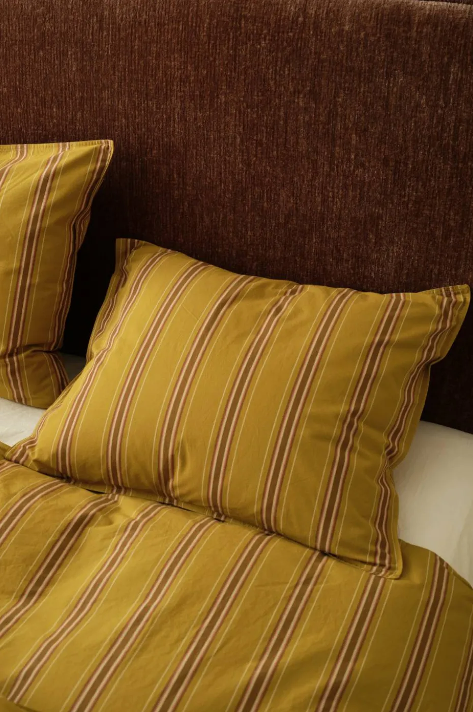 Ellos Home Putetrekk Avery Stripe i bomullspercale