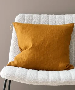Ellos Home Putetrekk Candice Tassel i vasket lin 50x50 cm