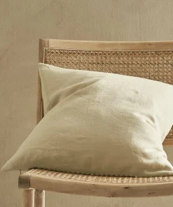 Ellos Home Putetrekk Candice Zip i vasket lin 50x50 cm