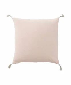 Ellos Home Putetrekk Candice Tassel i vasket lin 50x50 cm