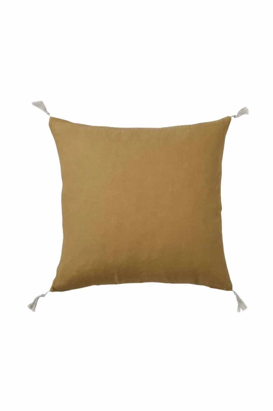 Ellos Home Putetrekk Candice Tassel i vasket lin 50x50 cm