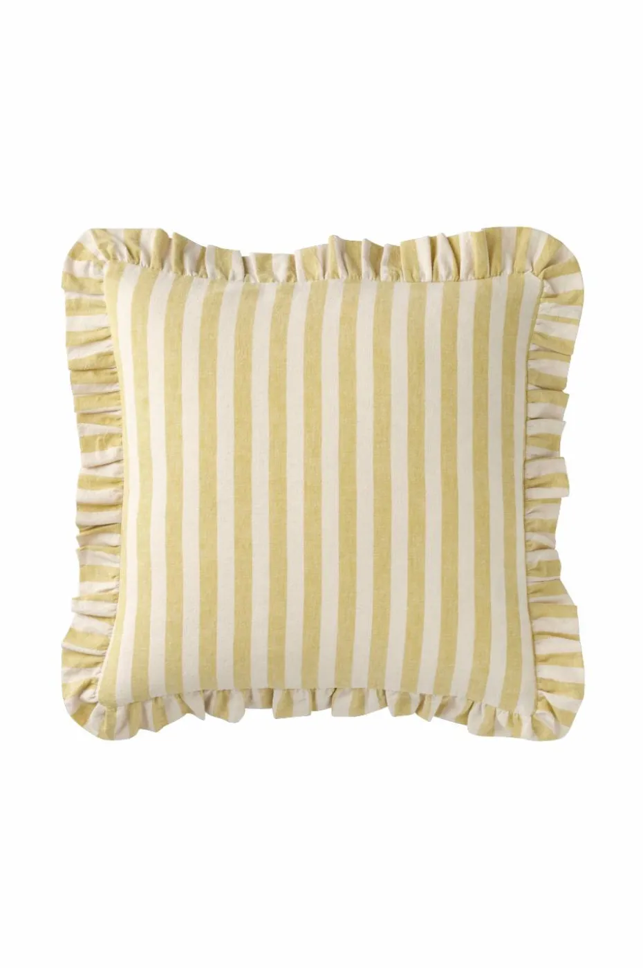 Ellos Home Putetrekk Elly Classic Stripe i resirkulert halvlinne